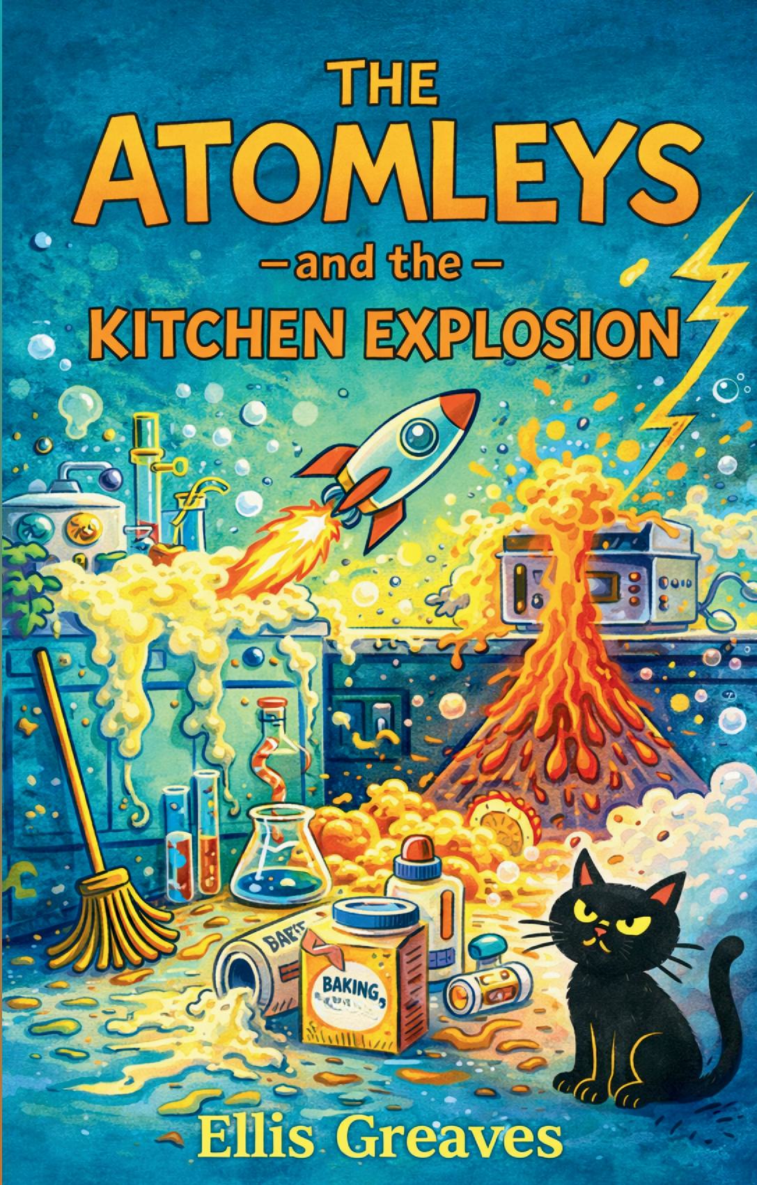 9781918483123 The Atomleys and the Kitchen Explosion